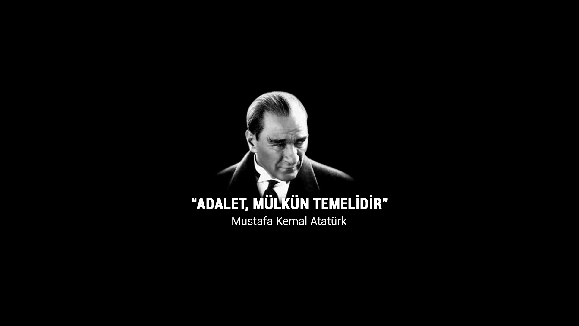 Adalet, Mülkün Temelidir